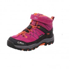 Campagnolo CMP Scarpe Pedule Bambine - Rigel Mid WP - Col. Magenta